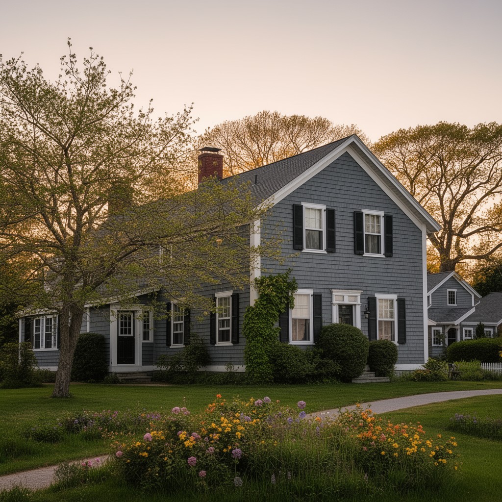 AI-generated illustration of West Barnstable