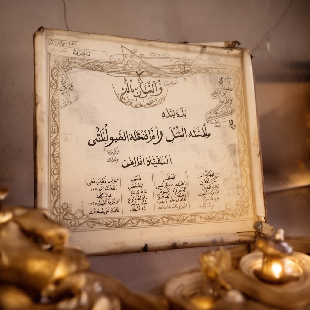 AI-generated illustration of Surah Al-Balad