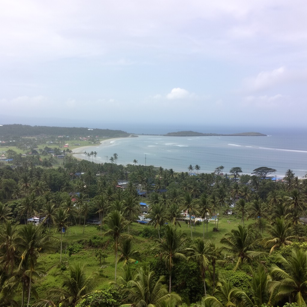 AI-generated illustration of Eastern Samar