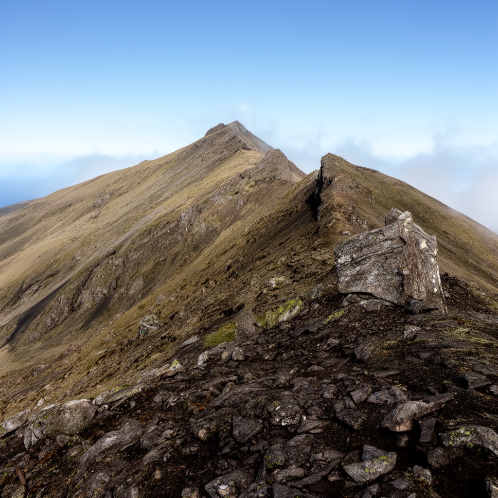 AI-generated illustration of Queen Mary’s Peak