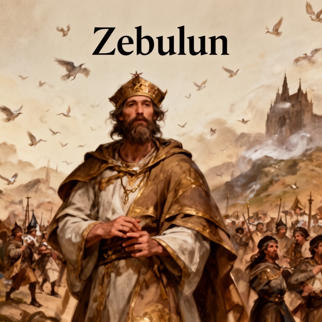 AI-generated illustration of Zebulun