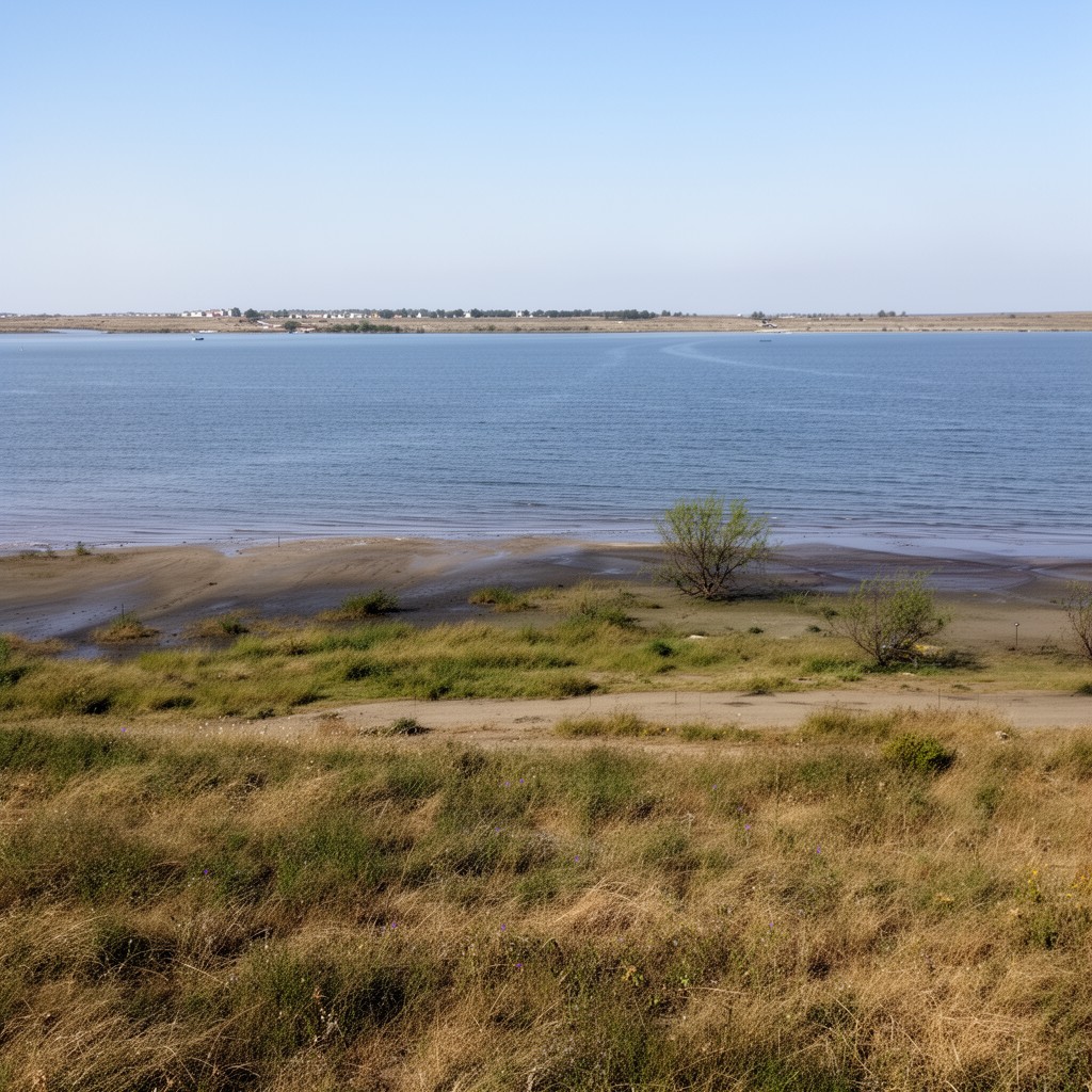 AI-generated illustration of Perekop Bay