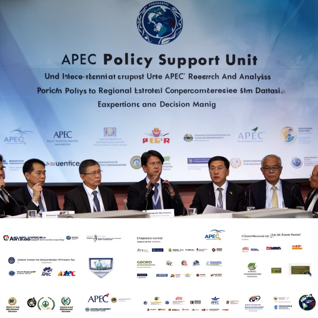 AI-generated illustration of APEC Policy Support Unit