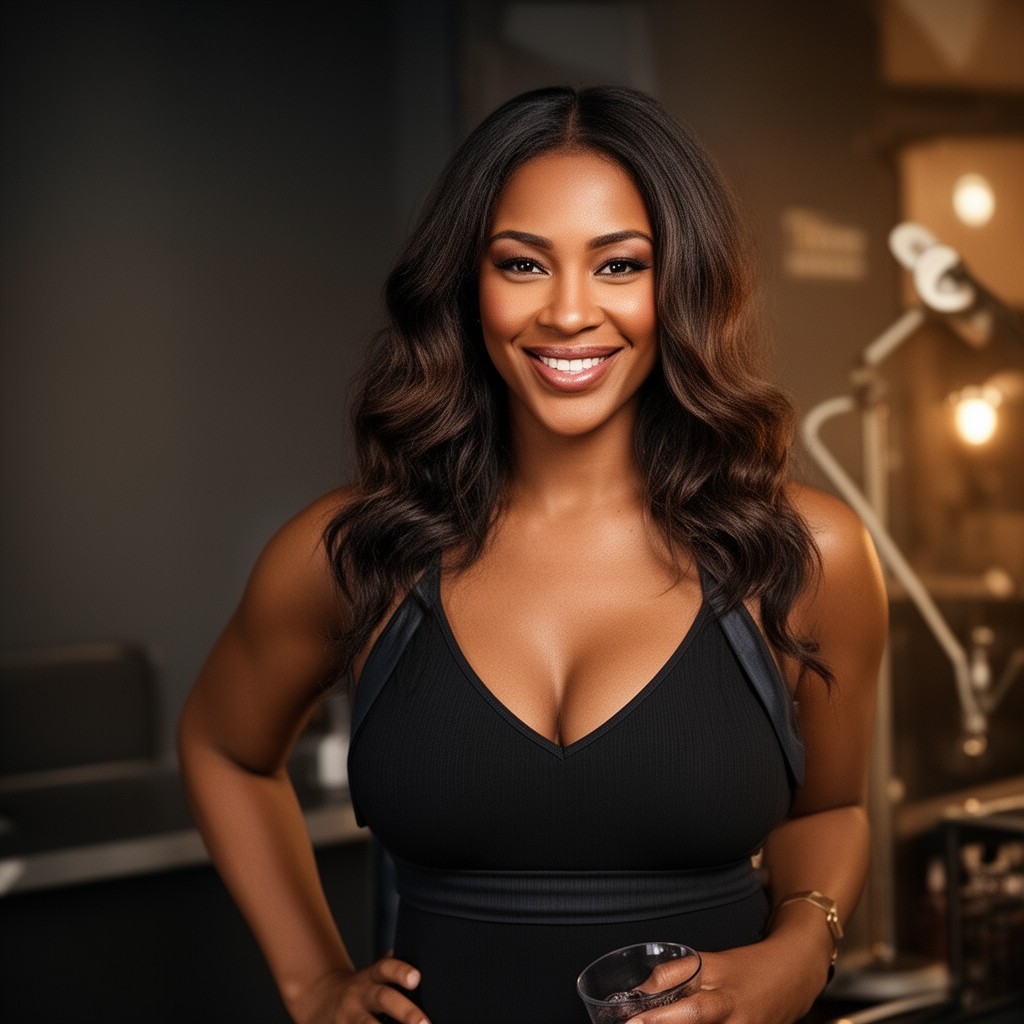 AI-generated illustration of Gabrielle Union