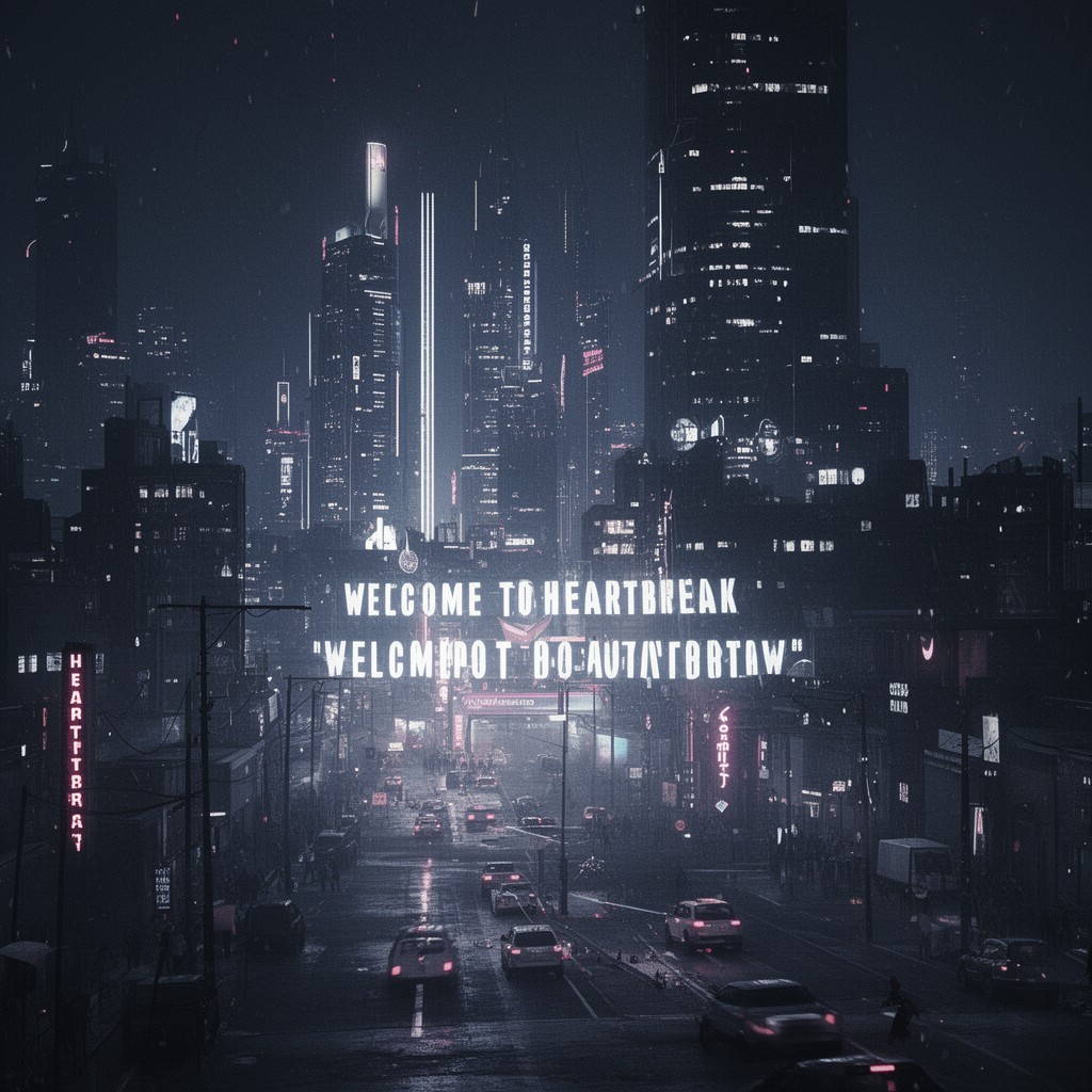 AI-generated illustration of Welcome to Heartbreak