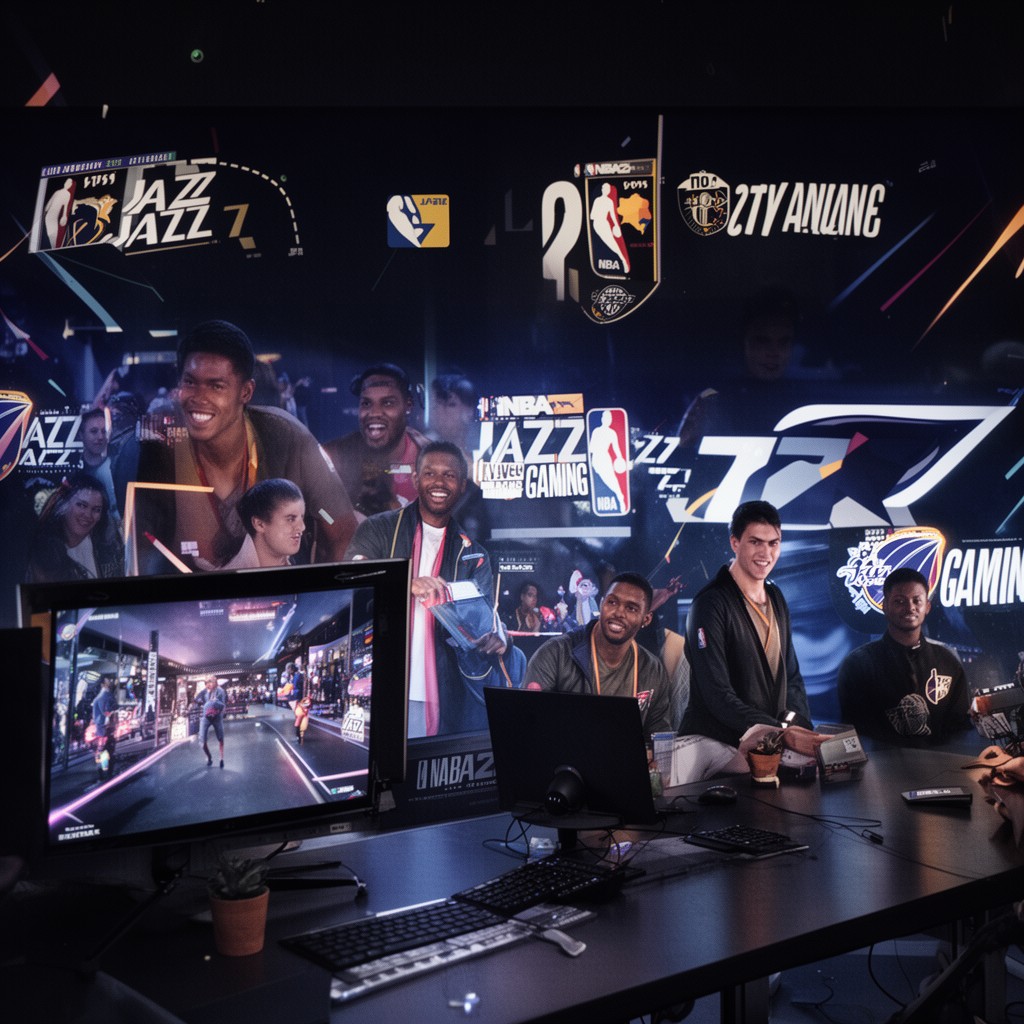 AI-generated illustration of Jazz Gaming