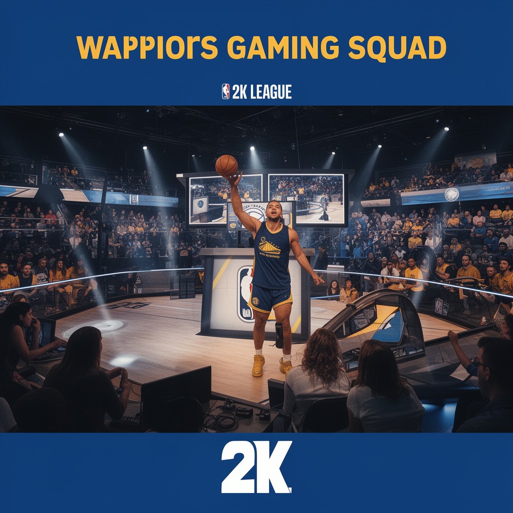 AI-generated illustration of Warriors Gaming Squad