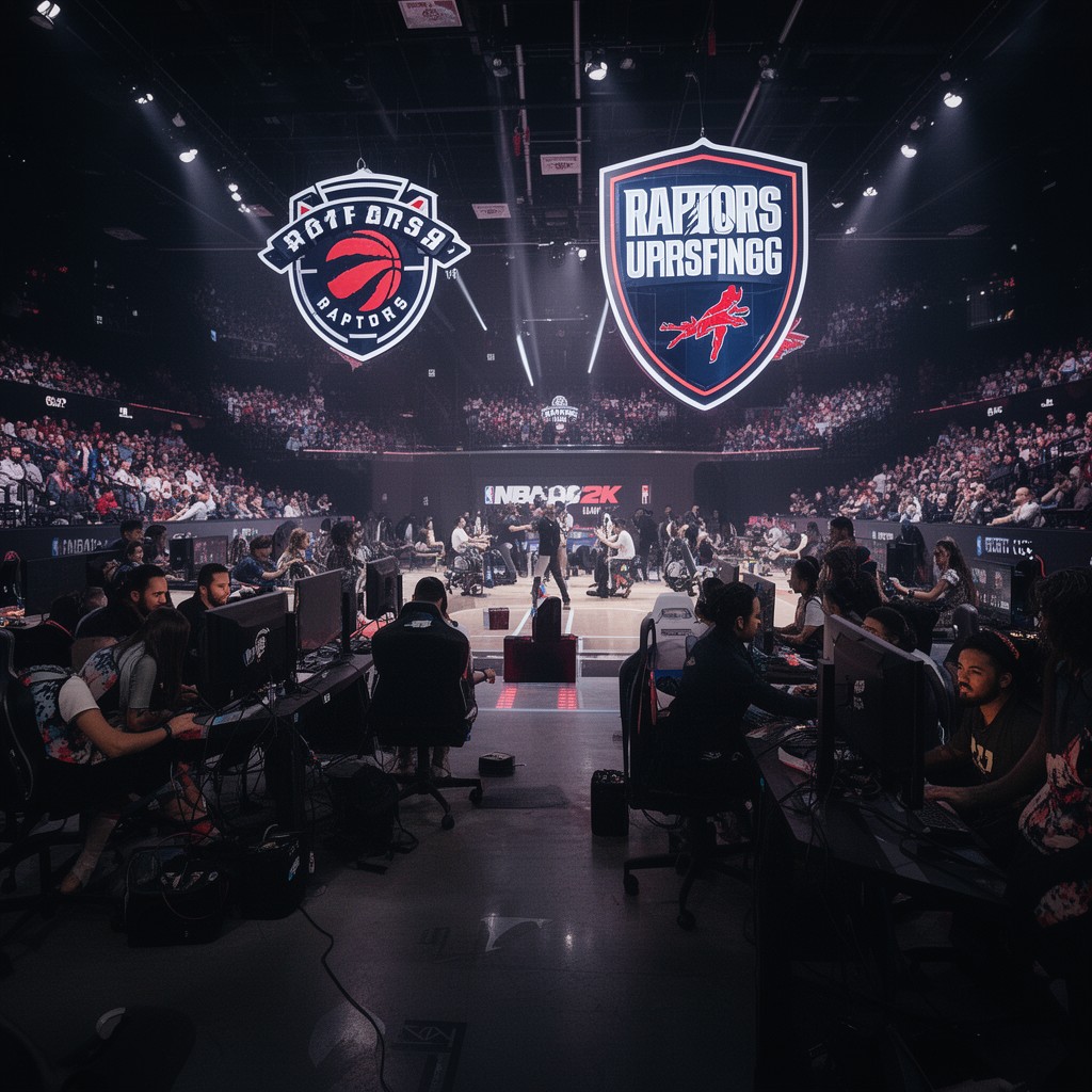 AI-generated illustration of Raptors Uprising GC