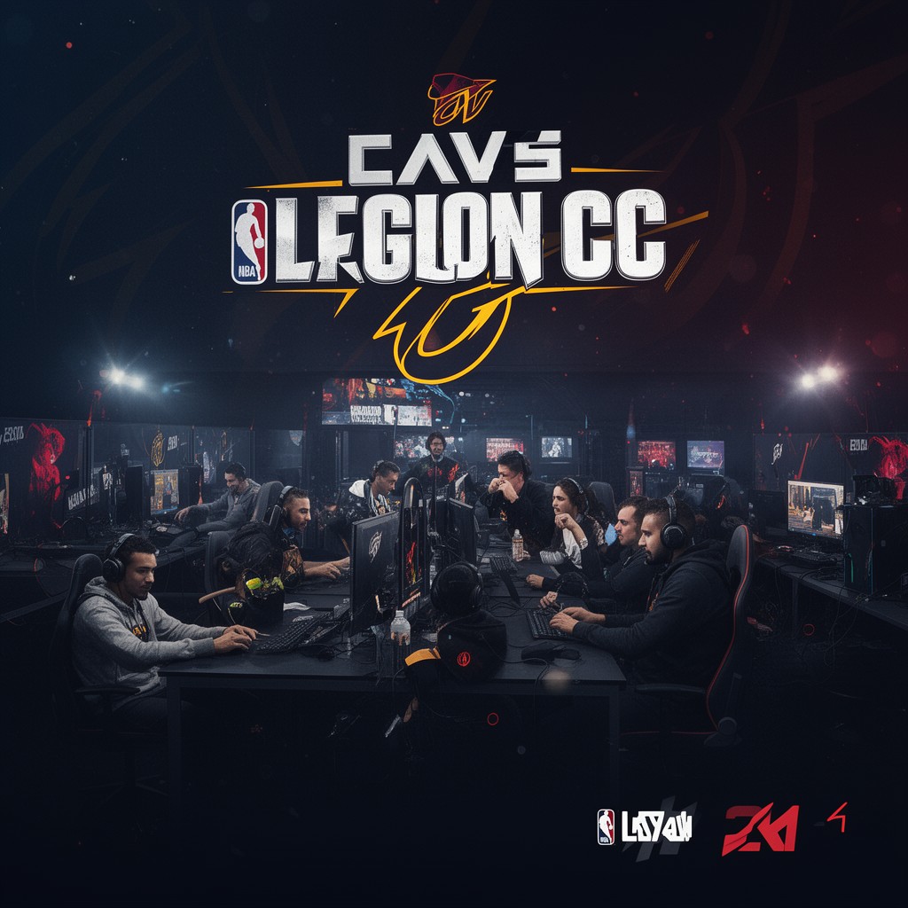 AI-generated illustration of Cavs Legion GC
