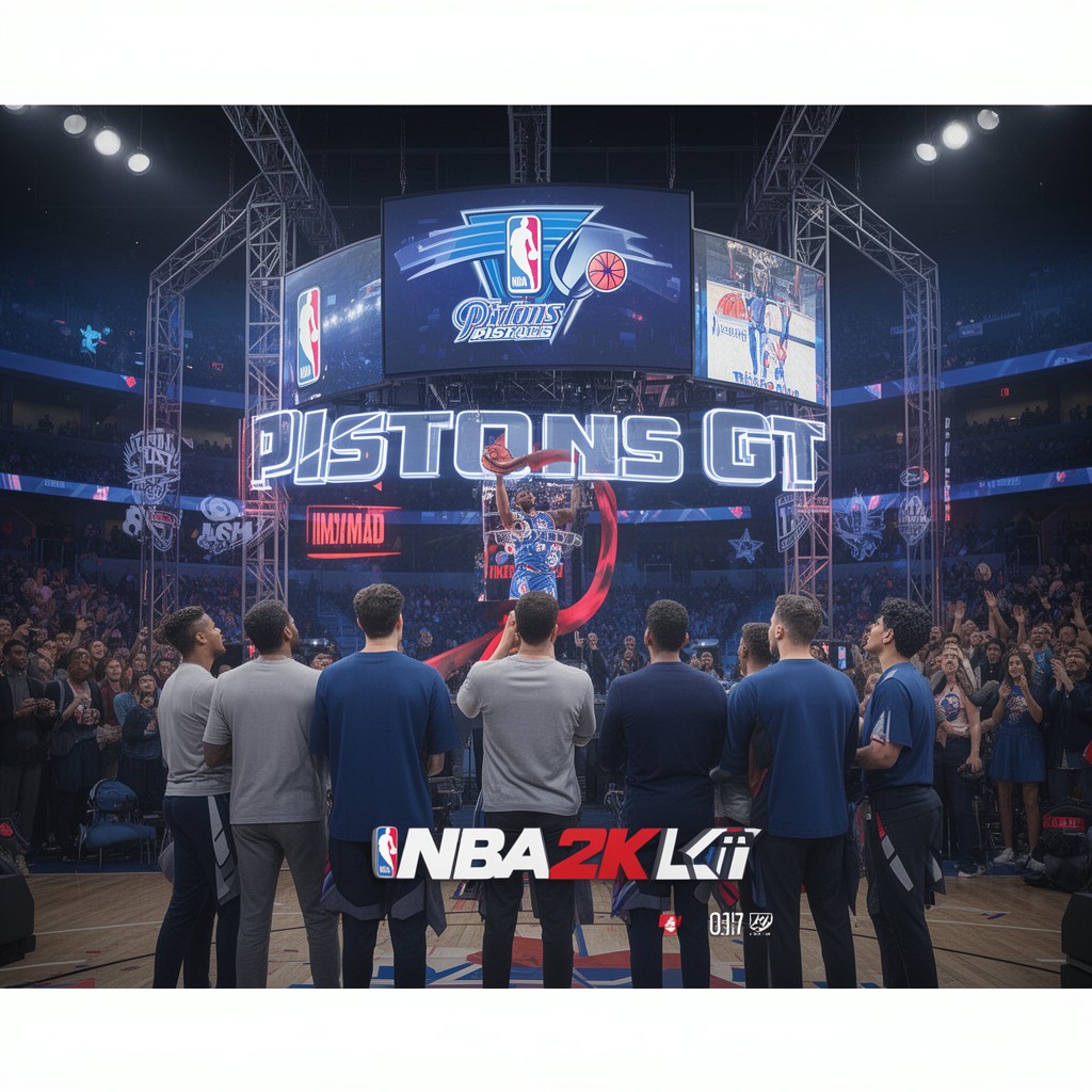 AI-generated illustration of Pistons GT