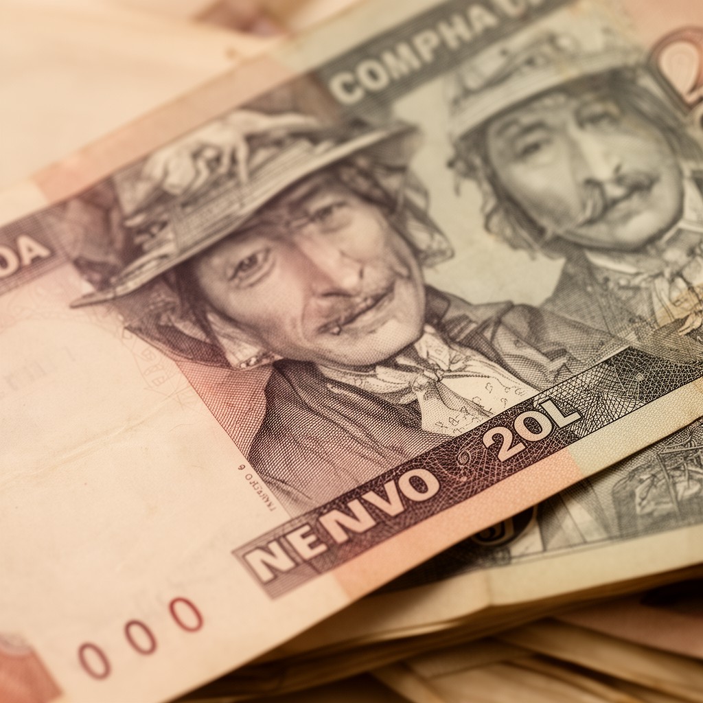 AI-generated illustration of nuevo sol