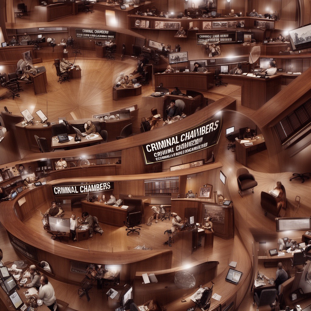 AI-generated illustration of Criminal Chambers
