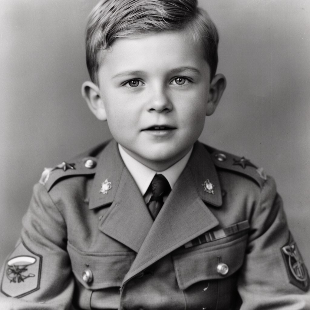 AI-generated illustration of Prince George, Duke of Kent