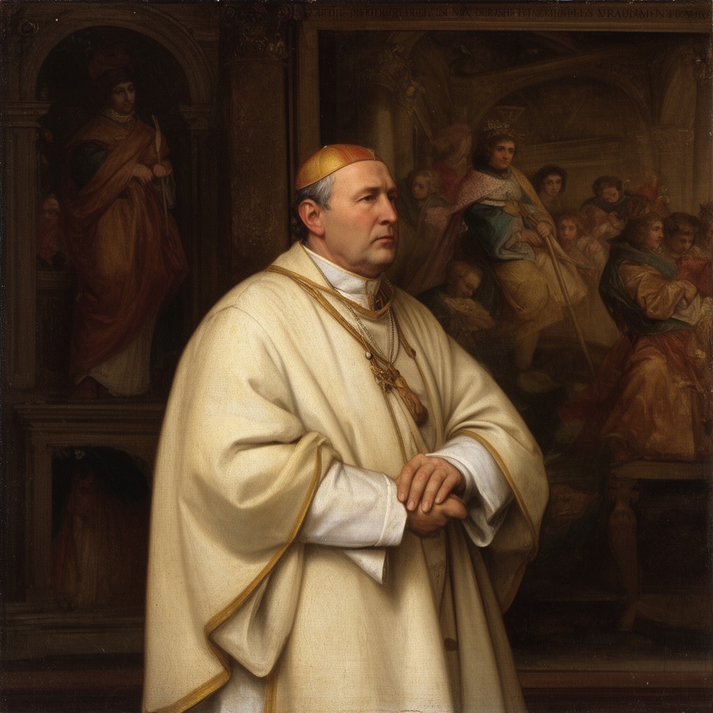 AI-generated illustration of Pope Sixtus IV