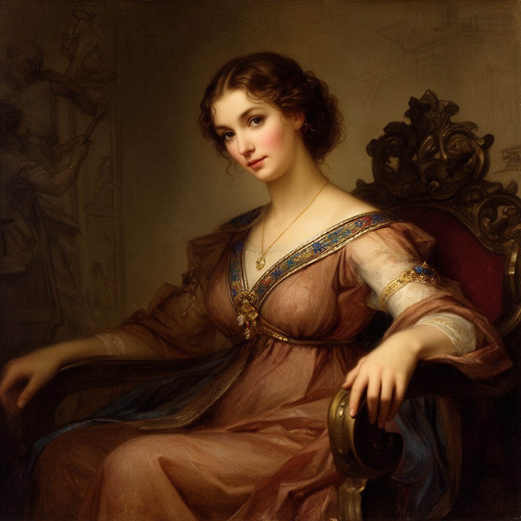 AI-generated illustration of Herodias