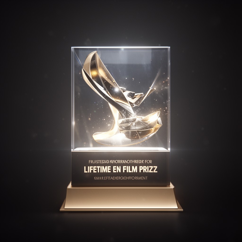 AI-generated illustration of German Film Prize for lifetime achievement