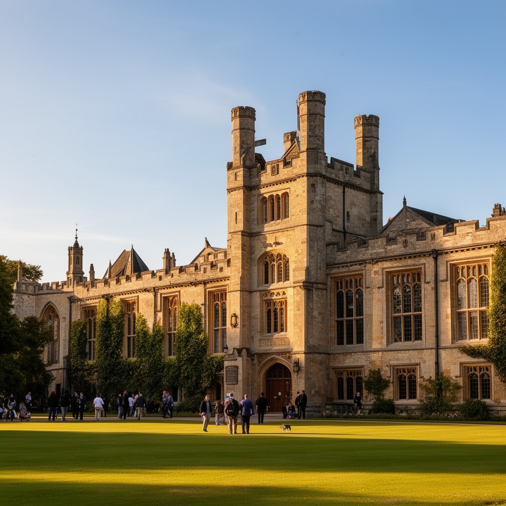 AI-generated illustration of Eton College