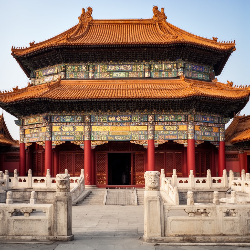 AI-generated illustration of Hall of Preserving Harmony