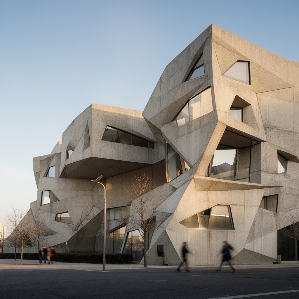 AI-generated illustration of Herzog & de Meuron