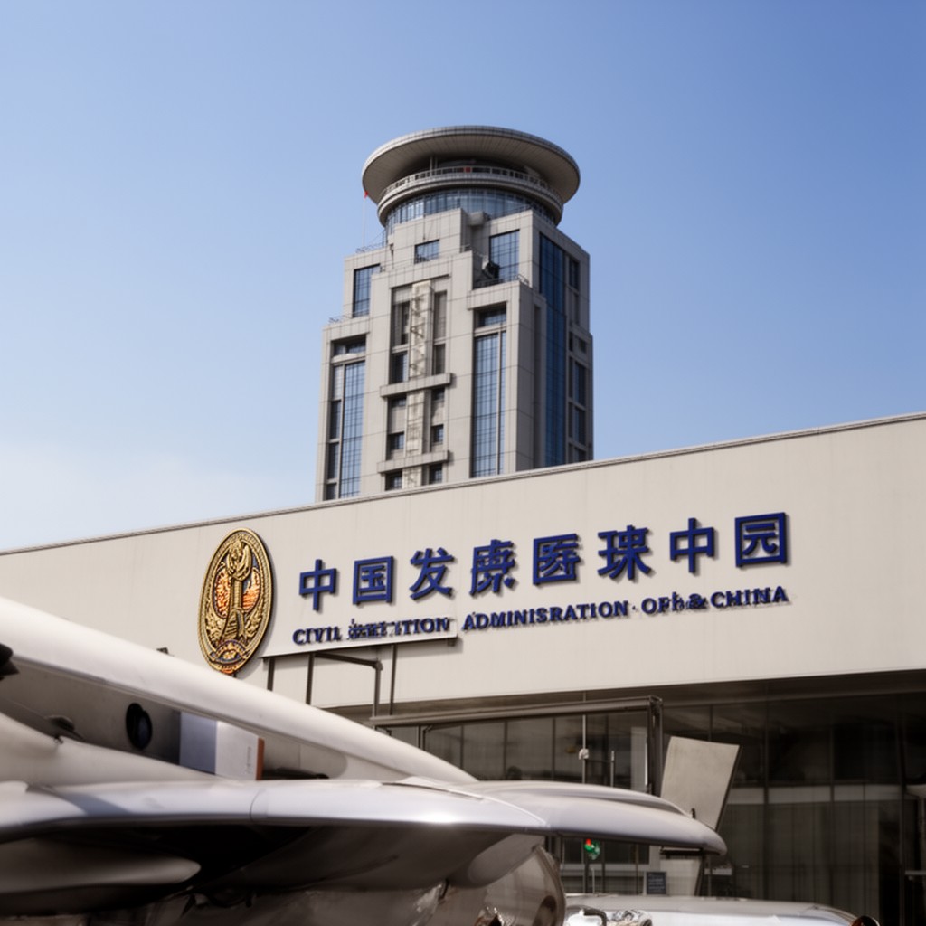 AI-generated illustration of Civil Aviation Administration of China