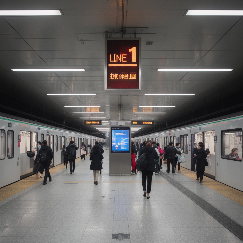 AI-generated illustration of Line 1