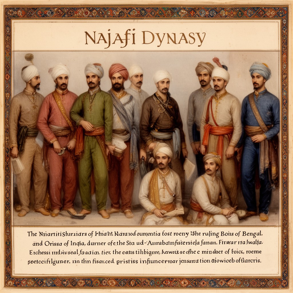 AI-generated illustration of Najafi dynasty