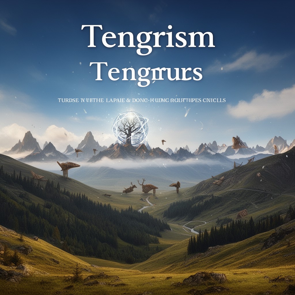 AI-generated illustration of Tengrism