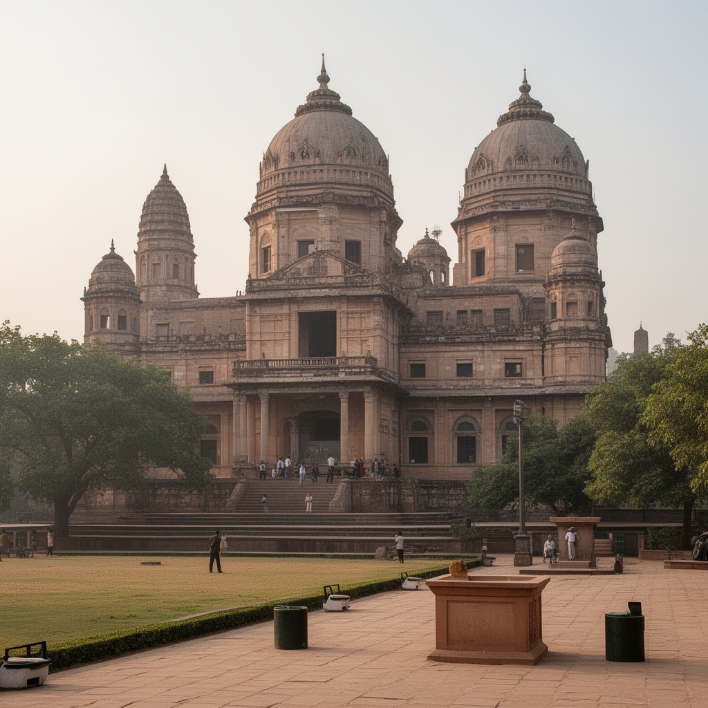 AI-generated illustration of Archaeological Survey of India