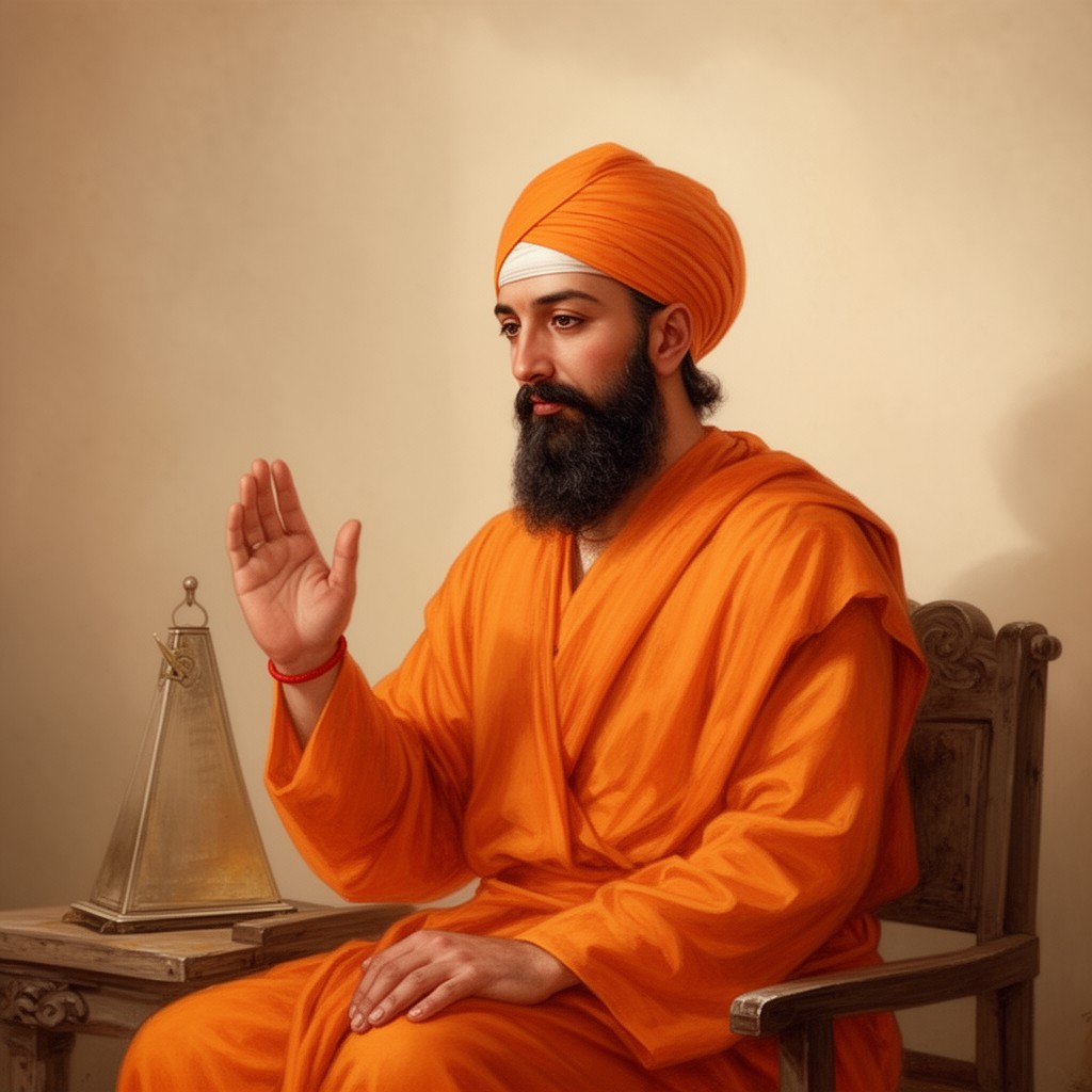 AI-generated illustration of Guru Angad