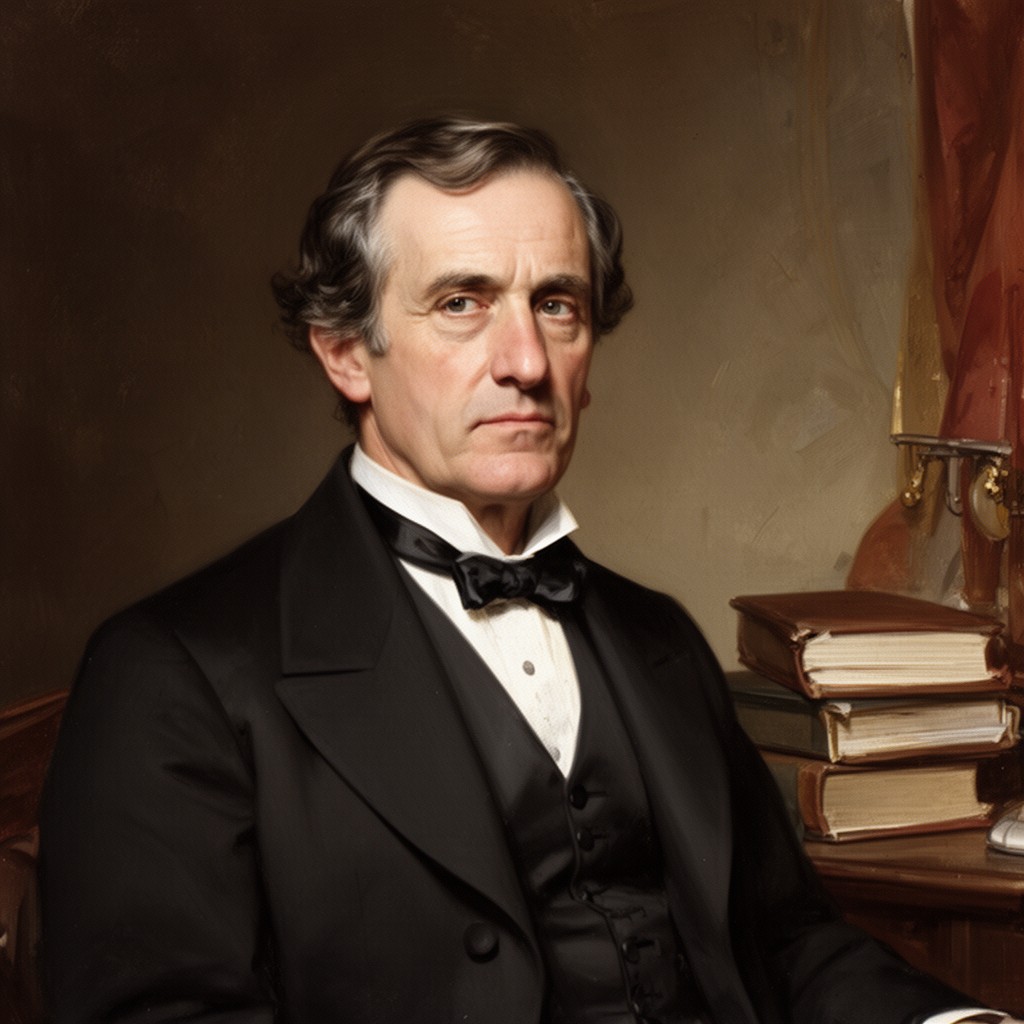 AI-generated illustration of William M. Evarts