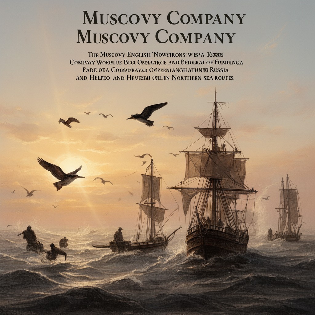 AI-generated illustration of Muscovy Company