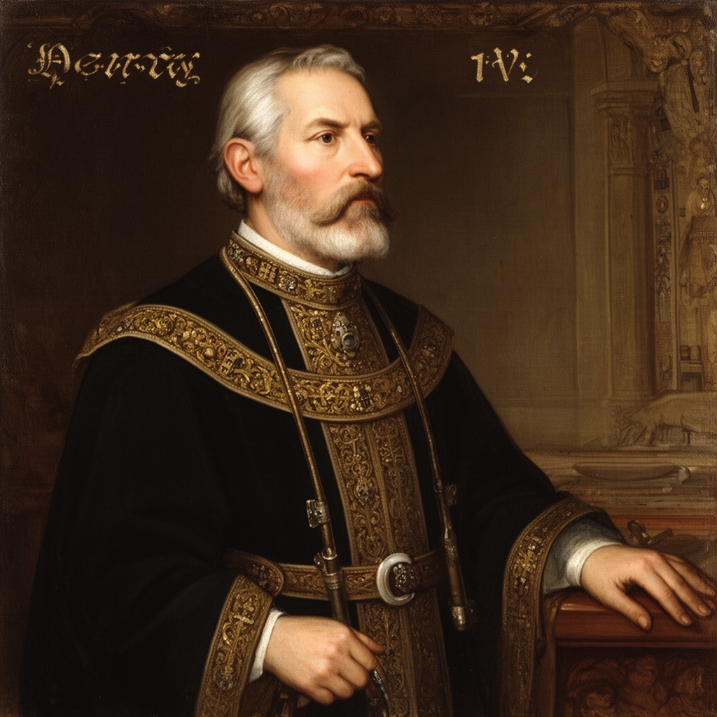 AI-generated illustration of King Henry IV of England
