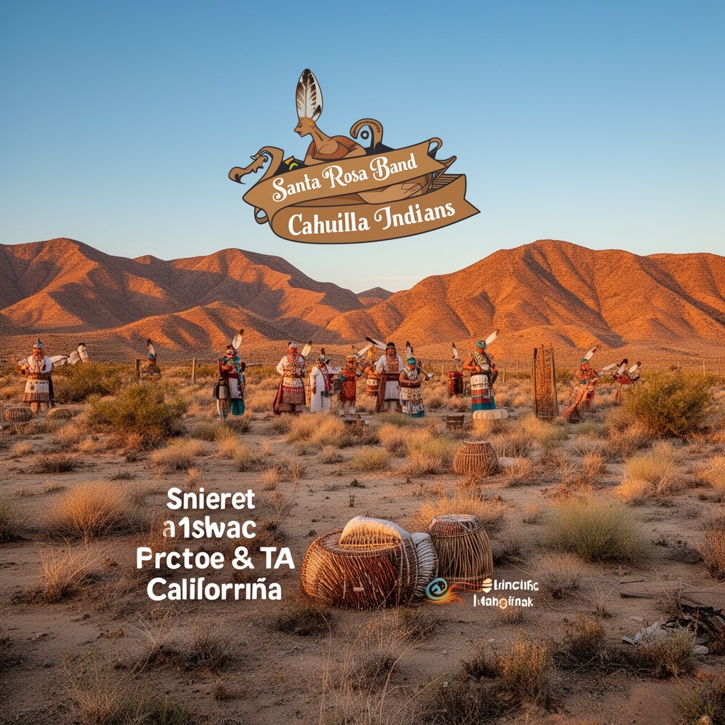 AI-generated illustration of Santa Rosa Band of Cahuilla Indians