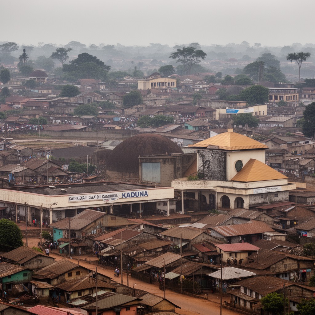 AI-generated illustration of Kaduna