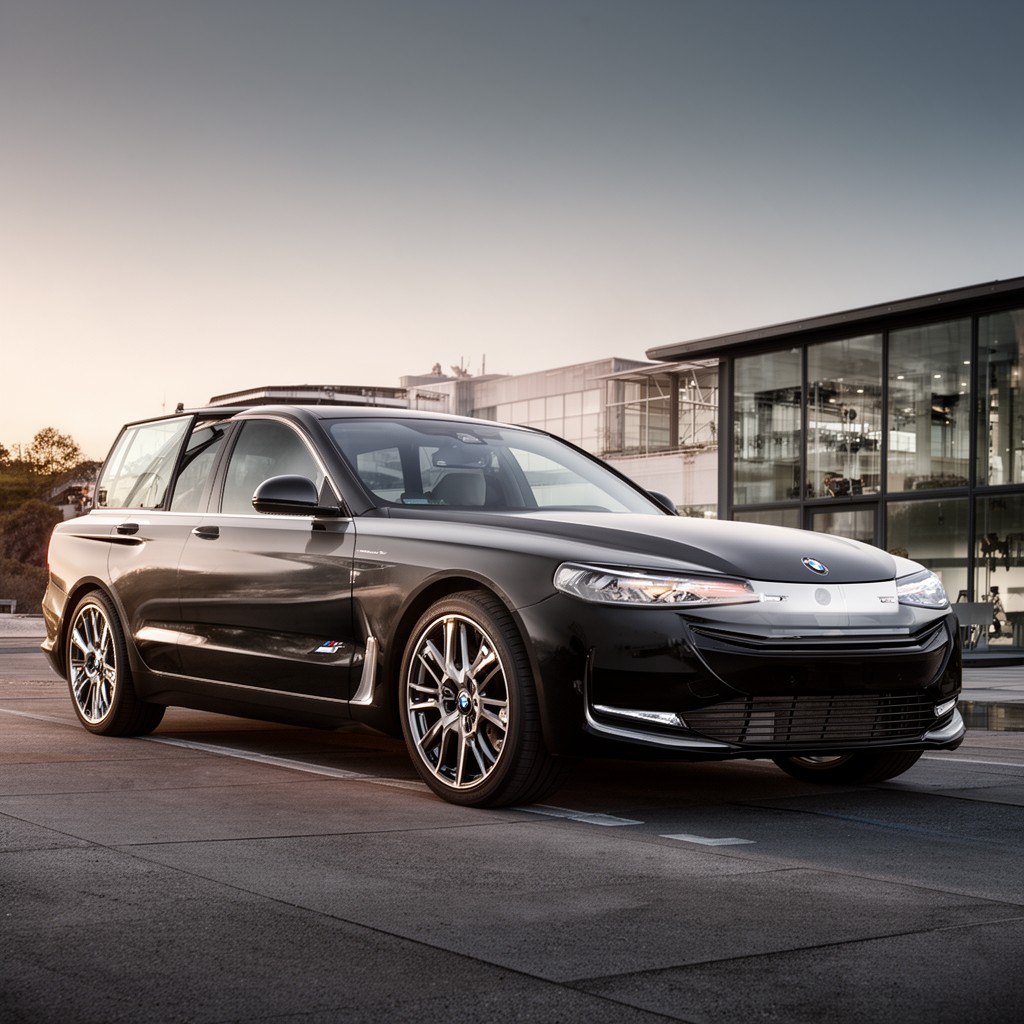 AI-generated illustration of BMW 5 Series