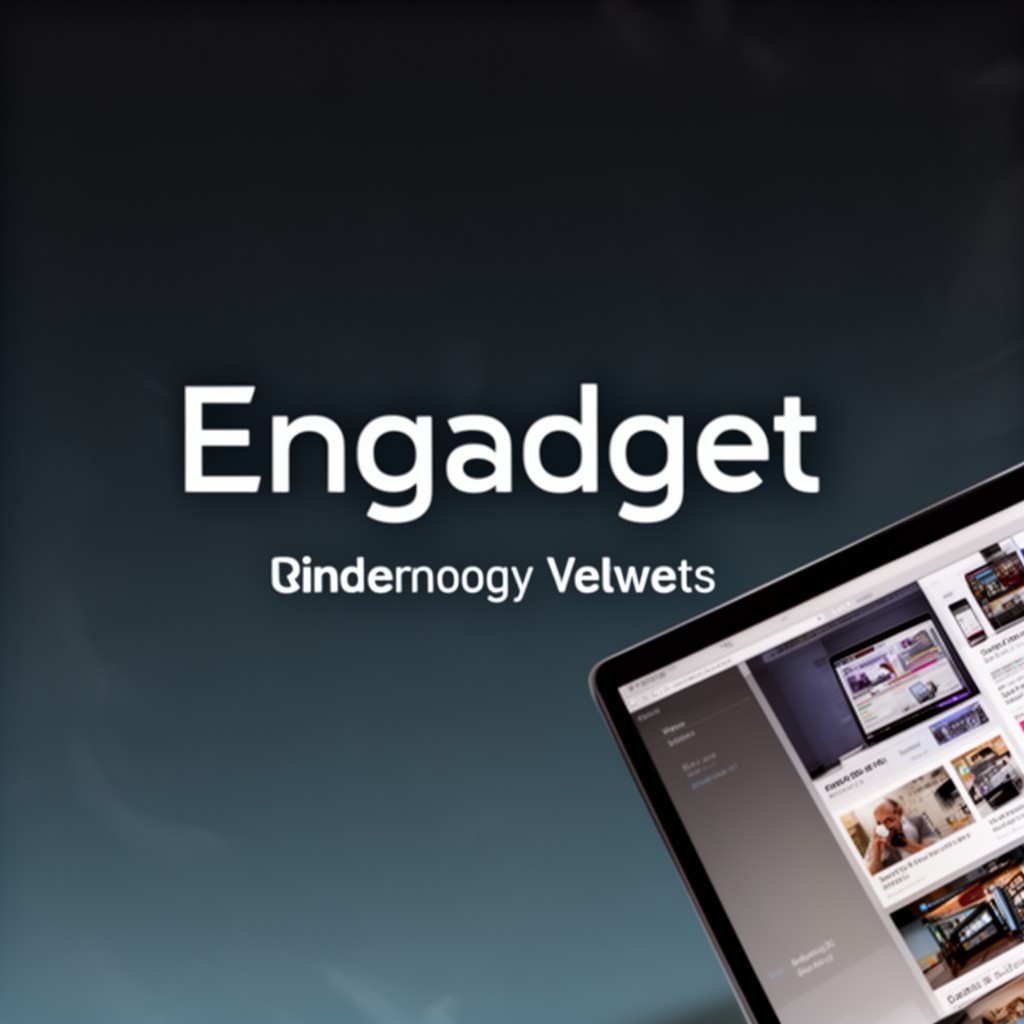 AI-generated illustration of Engadget