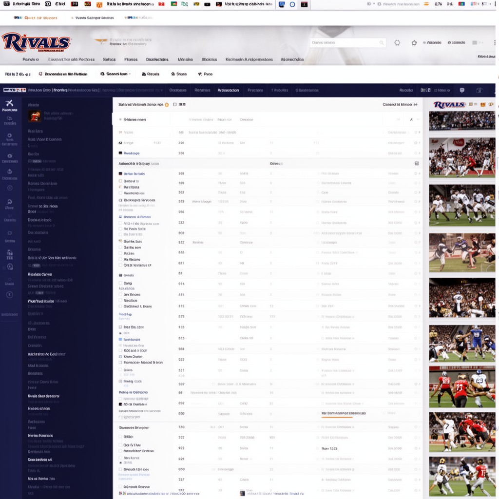 AI-generated illustration of Rivals.com