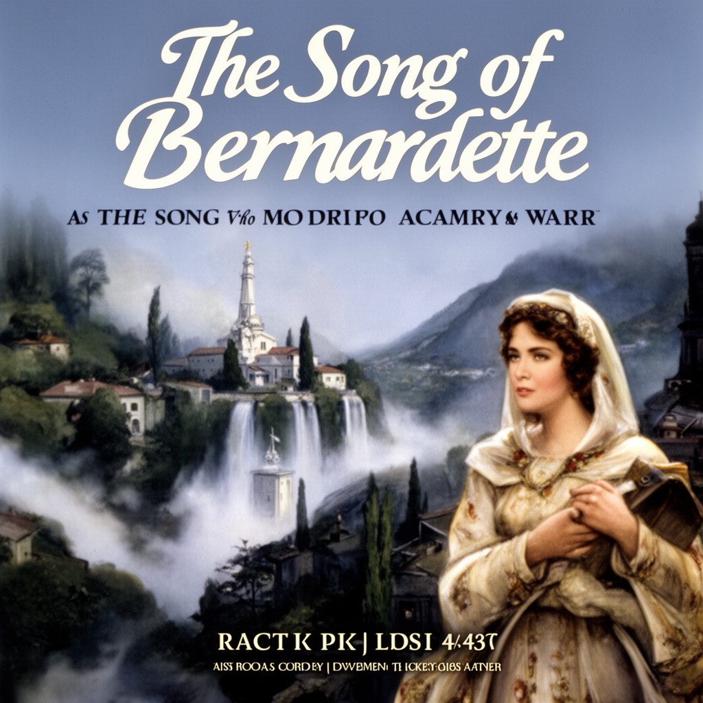 AI-generated illustration of The Song of Bernadette