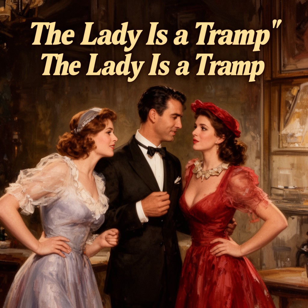 AI-generated illustration of The Lady Is a Tramp