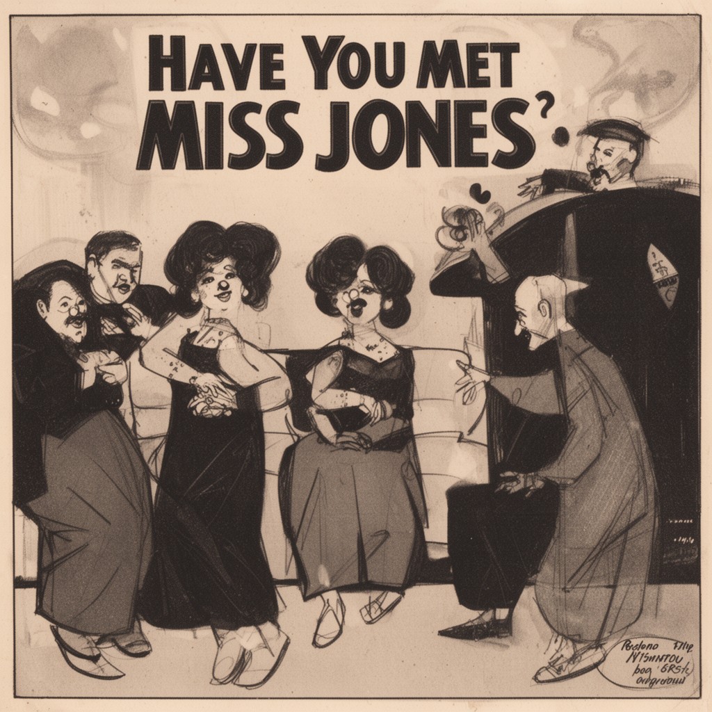 AI-generated illustration of Have You Met Miss Jones?