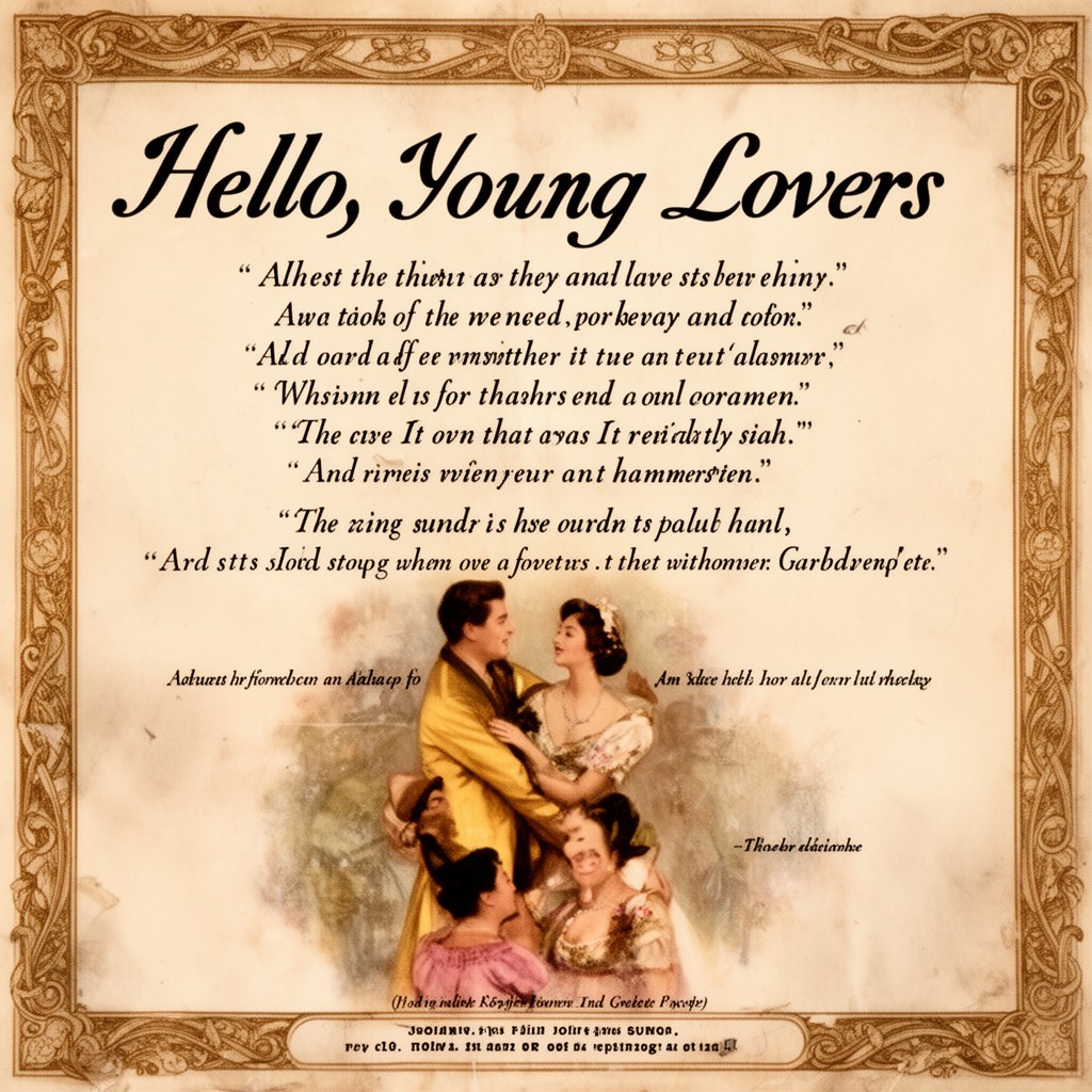 AI-generated illustration of Hello, Young Lovers