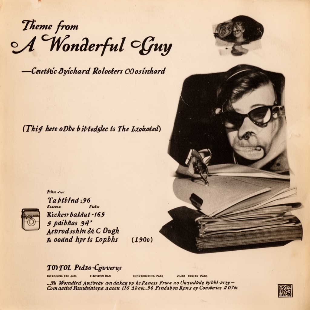 AI-generated illustration of Theme from "A Wonderful Guy" (revised)
