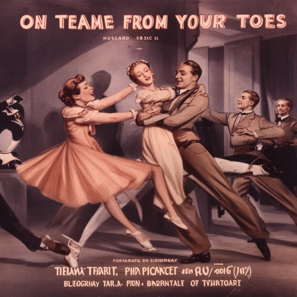 AI-generated illustration of Theme from "On Your Toes" (musical)