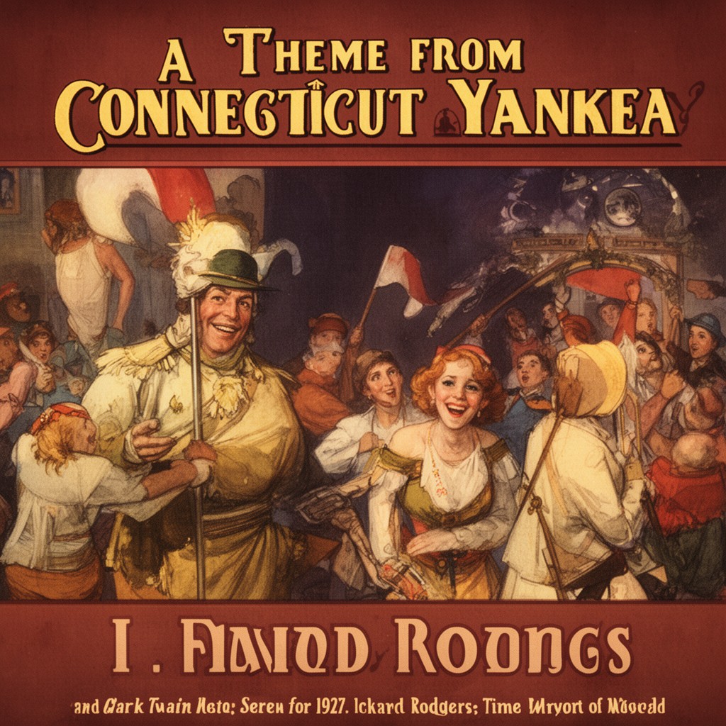 AI-generated illustration of Theme from "A Connecticut Yankee" (musical)