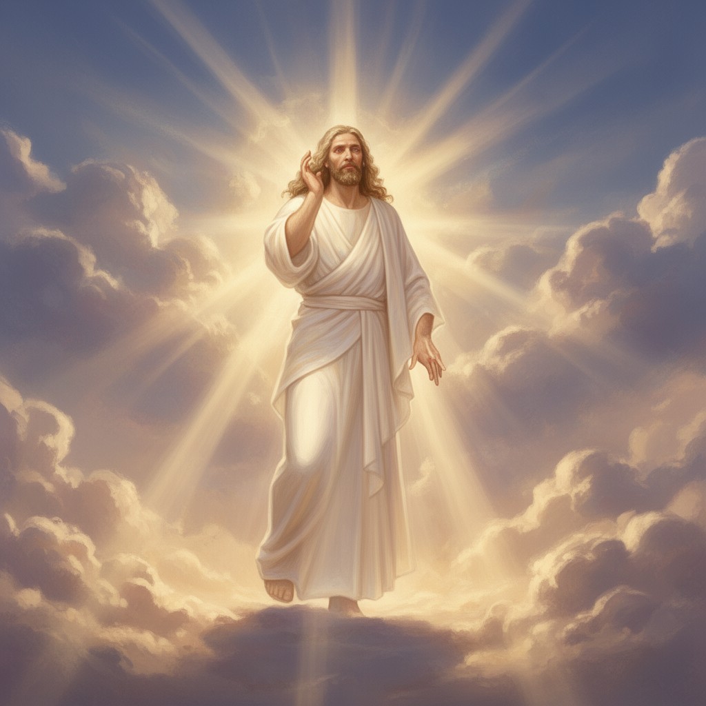 AI-generated illustration of God