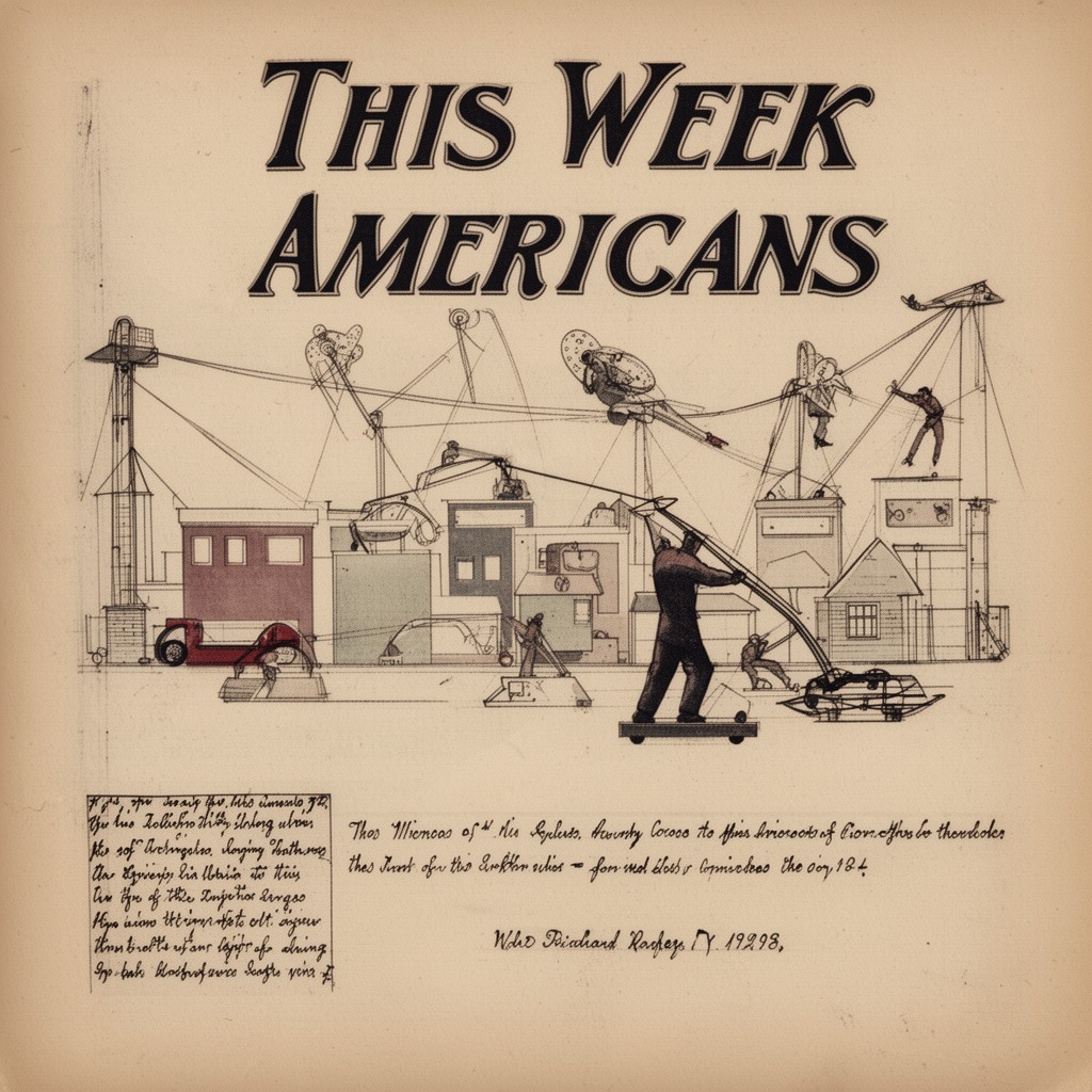AI-generated illustration of This Week Americans