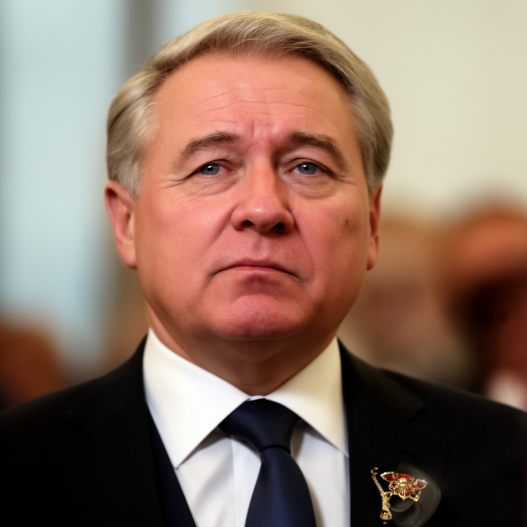 AI-generated illustration of Boris Yeltsin