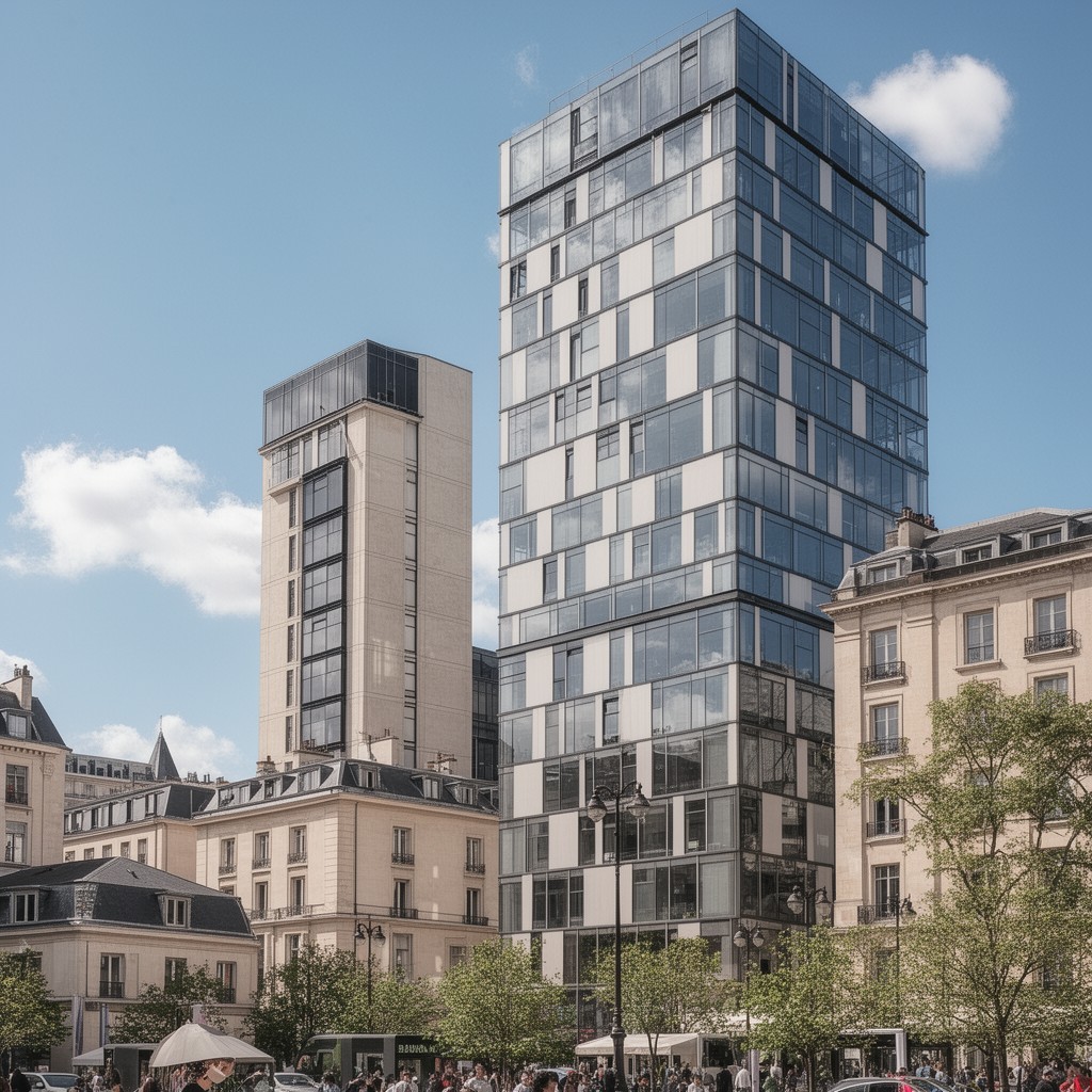 AI-generated illustration of French grandes écoles