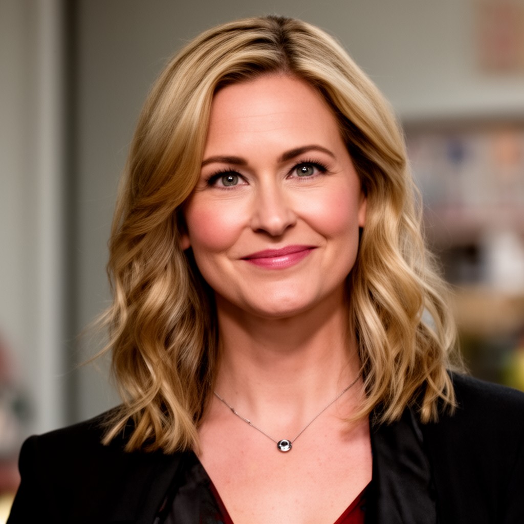 AI-generated illustration of Amy Poehler