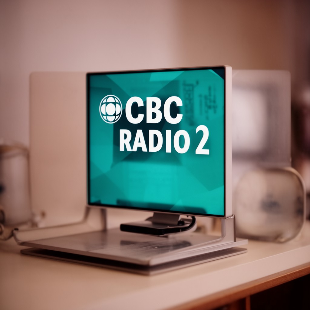 AI-generated illustration of CBC Radio 2